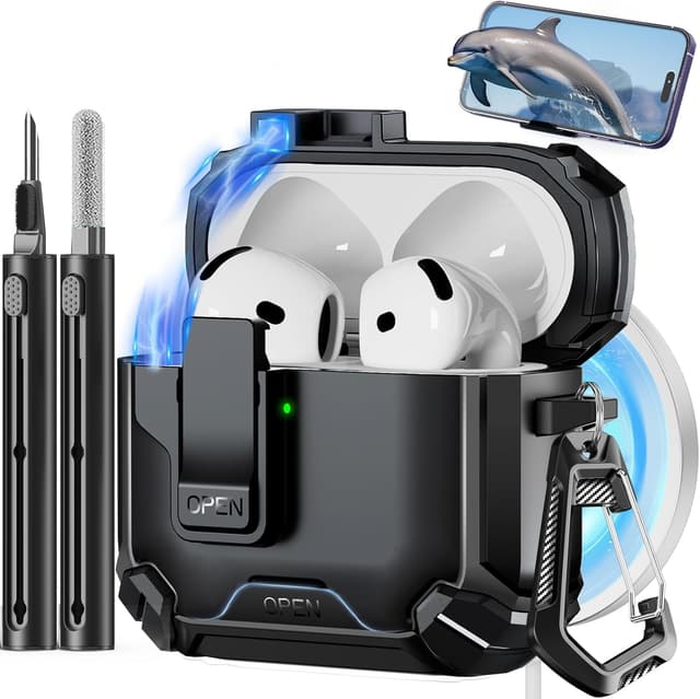 Detalle de Pohgelan AirPods 4th case 1.14 oz