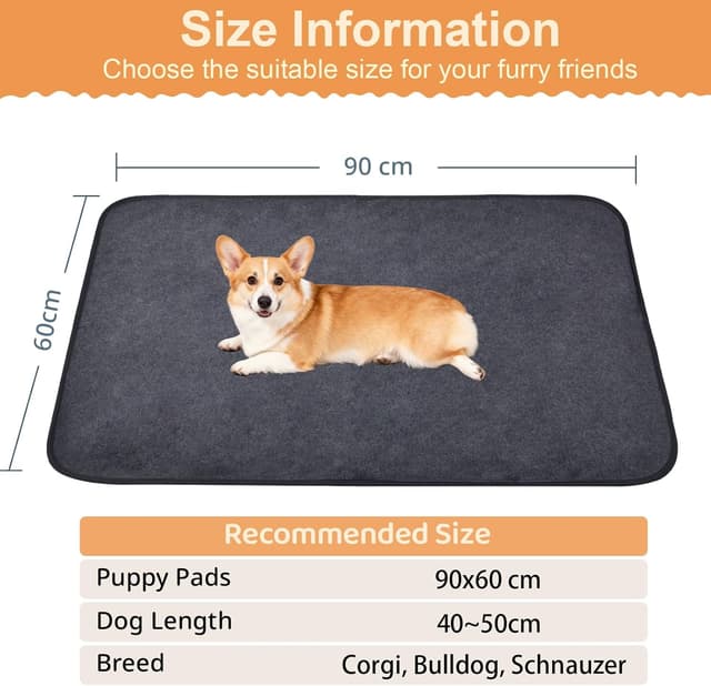 Detalle 1 de PmakeEorT Inkontinenzunterlage 90x60 cm