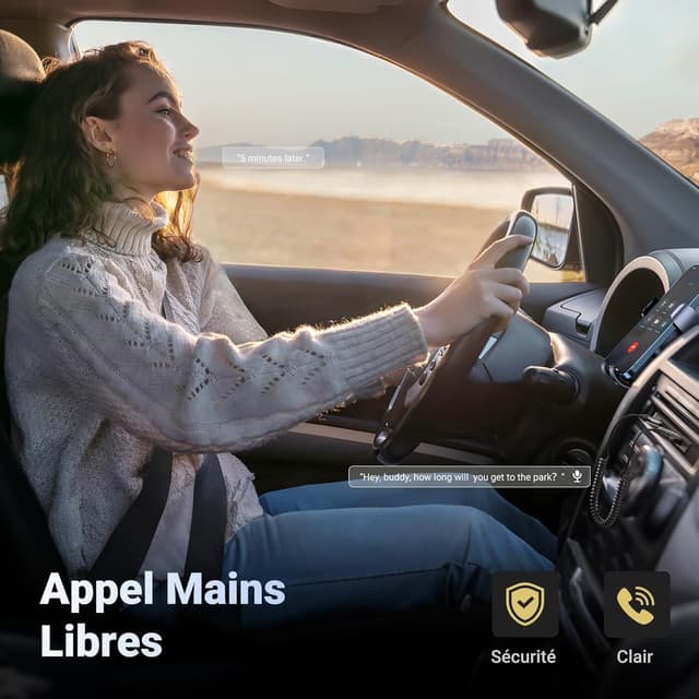 Thumbnail 3 de UGREEN Adaptateur Jack Bluetooth 6.0 pour Voiture 10m