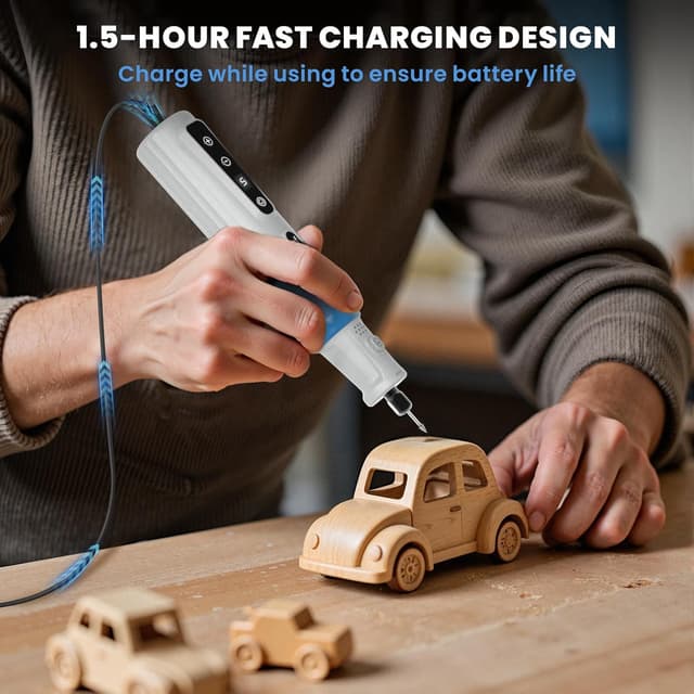 Thumbnail 4 de HARDELL 8V Cordless Rotary Tool ⚙