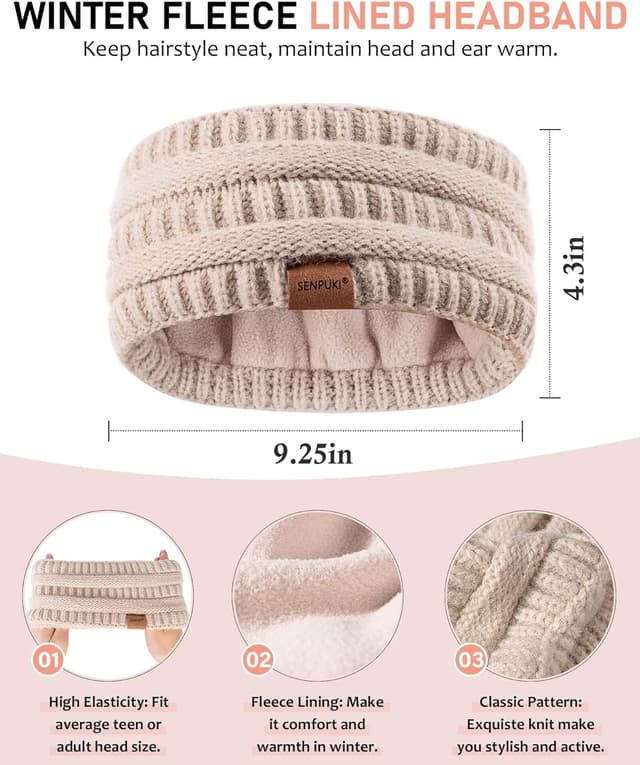 Thumbnail 1 de Womens Beanie Set 63in 🧣