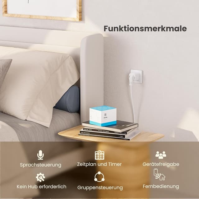 Thumbnail 6 de UPXNBOR Smart Steckdose 16A Mit Messung WLAN