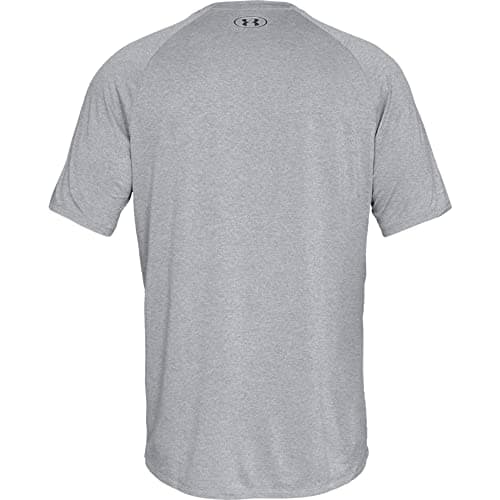 Thumbnail 6 de Under Armour UA Tech 2.0 SS Tee para hombre (Steel Light Heather) – camiseta deportiva transpirable