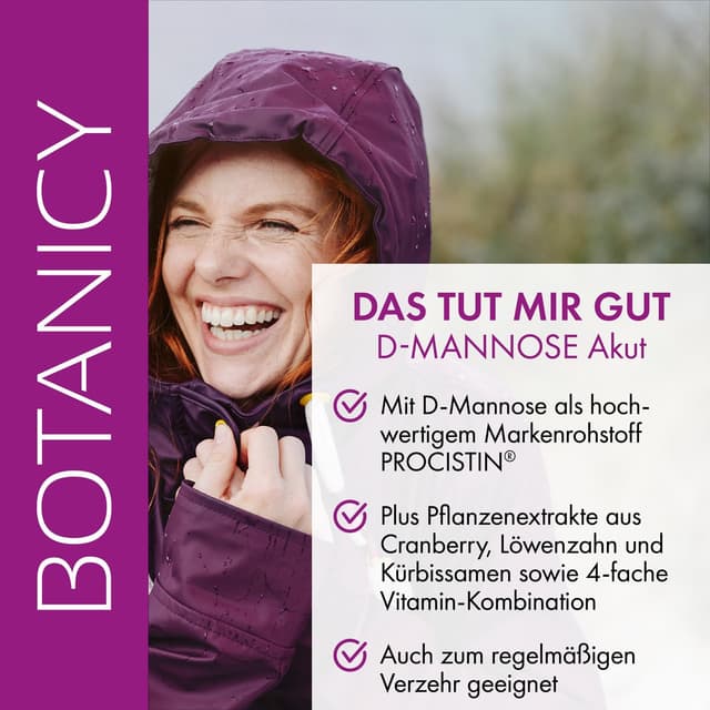 Detalle 2 de Botanicy D-Mannose + Cranberry Akut