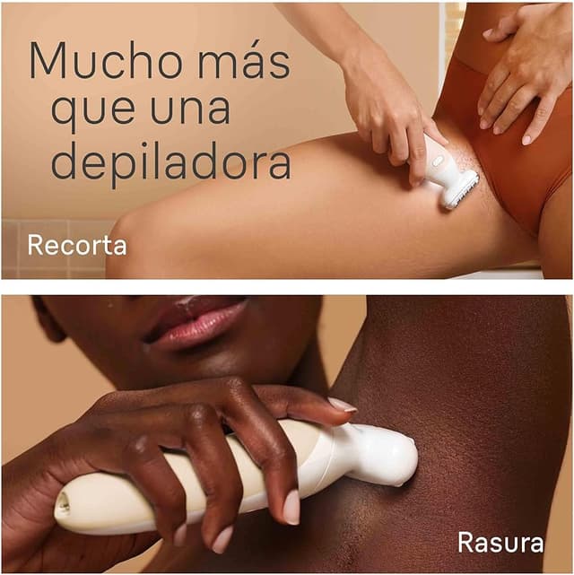 Thumbnail 6 de Braun Silk-épil 9 Flex 💁♀️ Depiladora Eléctrica 3D Blanca/Dorada