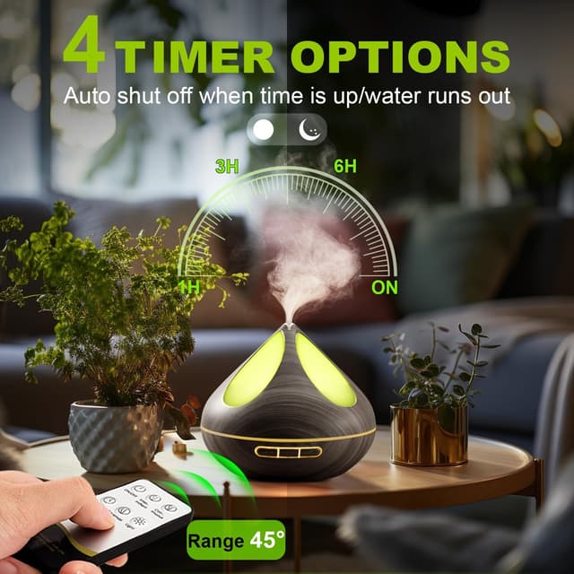 Detalle de VitezTab aroma diffuser humidifier 500ml