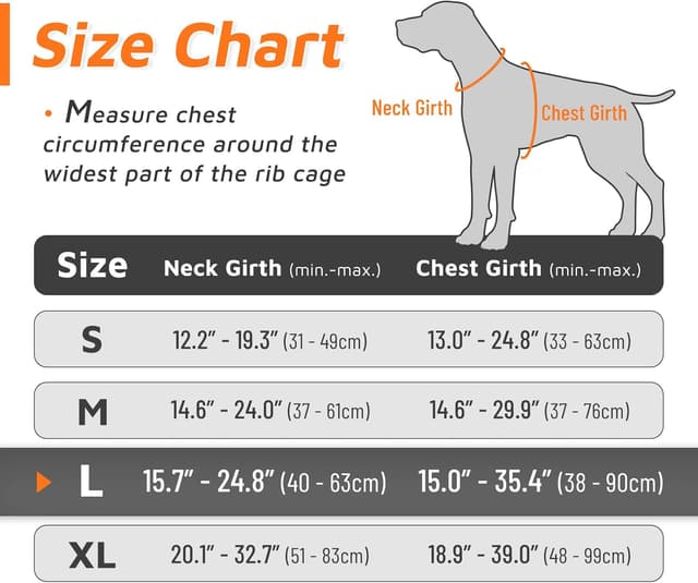 Thumbnail 1 de Eagloo Harnais anti-traction réglable L pour chien