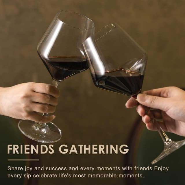 Thumbnail 4 de coccot Wine Glasses 16 oz 6-pack — Burgundy style 🍷