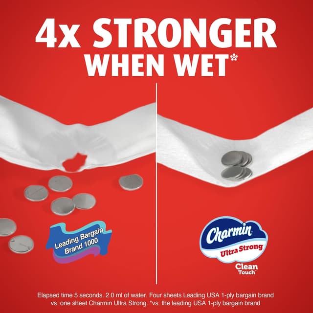 Detalle de Charmin Ultra Strong Clean Touch 18 Rolls