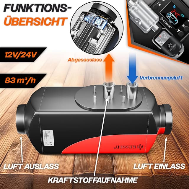 Thumbnail 5 de KESSER® Diesel-Standheizung 8 kW