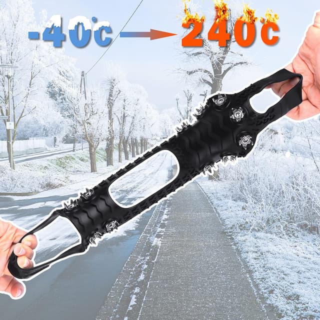 Thumbnail 4 de Lechin Schuhspikes Eisspikes aus Silikon und Edelstahl