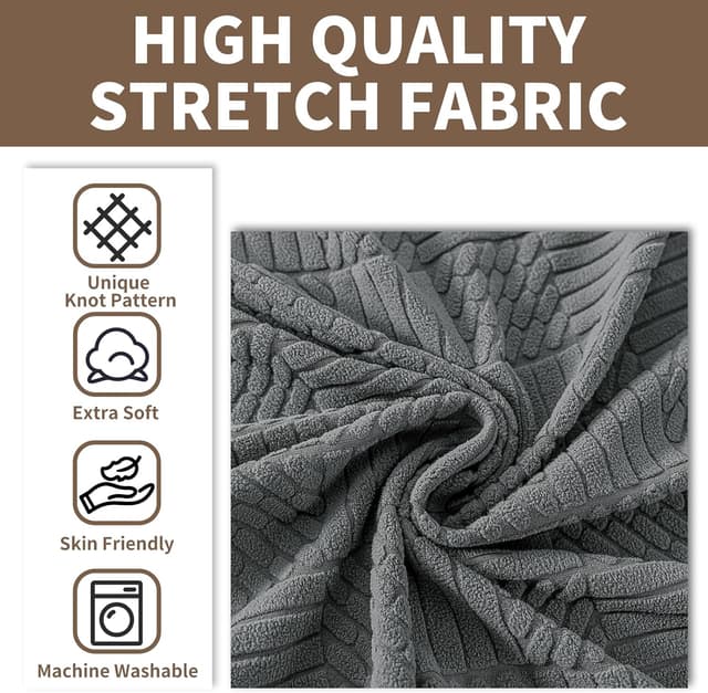 Detalle 2 de Ystyle copridivano 1 posto antiscivolo 78-116cm