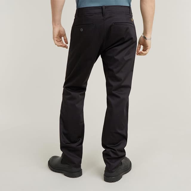 Detalle de G-Star Herren Mosa Straight Chino – bequemer Chino mit Reißverschluss & Münztasche