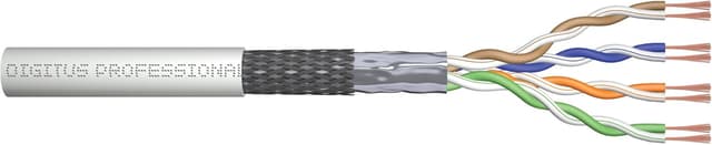 Detalle 2 de Assmann DIGITUS Professional Bulkkabel 305 m UTP CAT 6, halogenfrei – Graues Netzwerkkabel