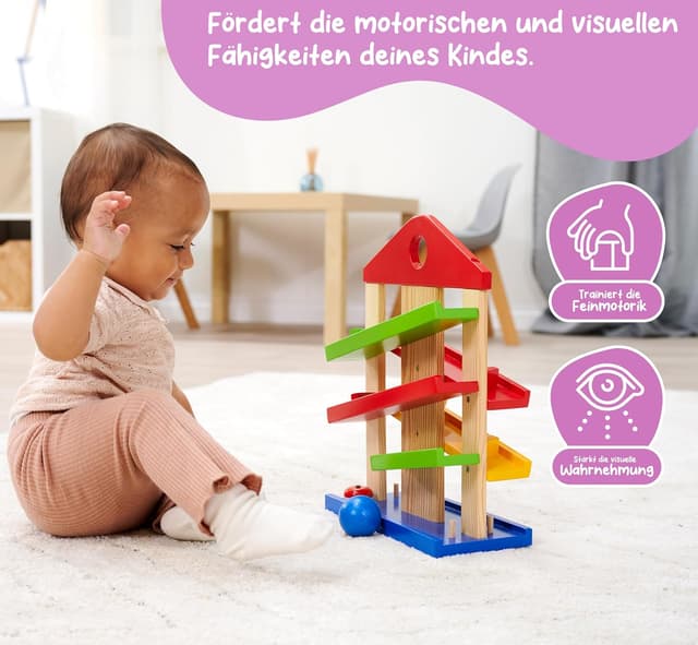 Thumbnail 5 de Eichhorn Kugelbahn-Haus 4-teilig