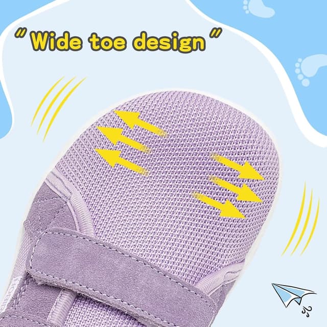 Detalle 2 de HOBIBEAR Barfußschuhe für Kinder Breite Zehenbox