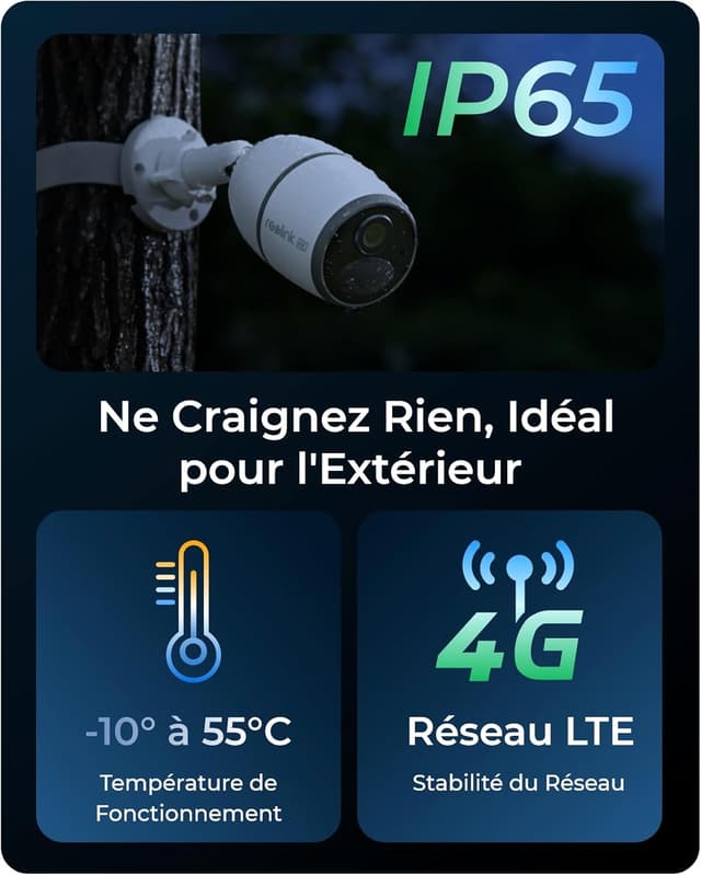 Thumbnail 5 de Reolink Go Ultra 4K Caméra Solaire 4G