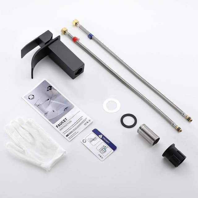 Thumbnail 5 de CECIPA Grifo Lavabo Cascada Negro - Elegante y Duradero