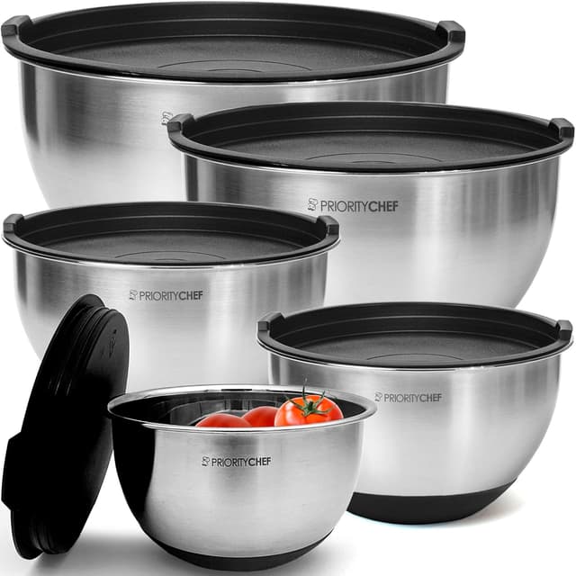 Imagen de Priority Chef Premium Mixing Bowls 5 🍲 en OfertitasTOP