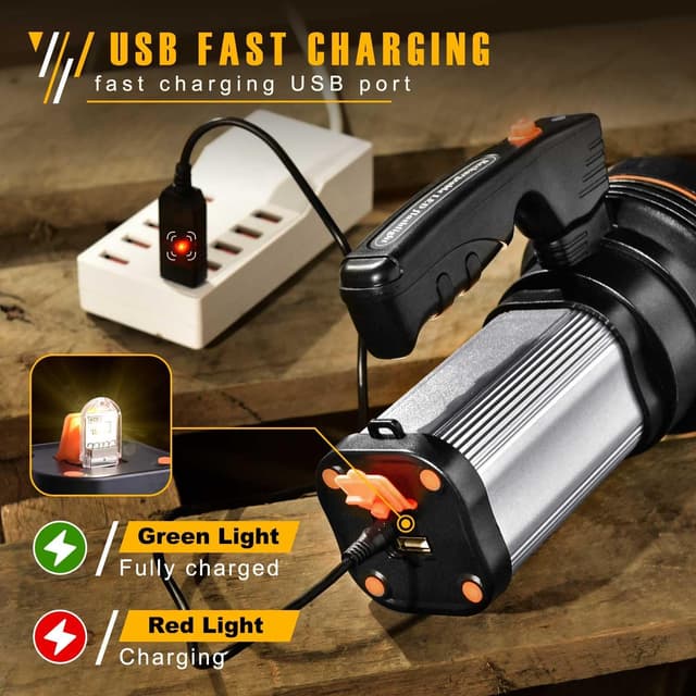 Thumbnail 4 de CSNDICE Torch 10000mAh rechargeable torch 🔦