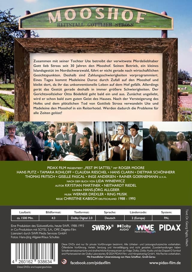 Detalle de WME Home Entertainment „Fest im Sattel: Der Mooshof“ Komplettbox mit 48 Episoden