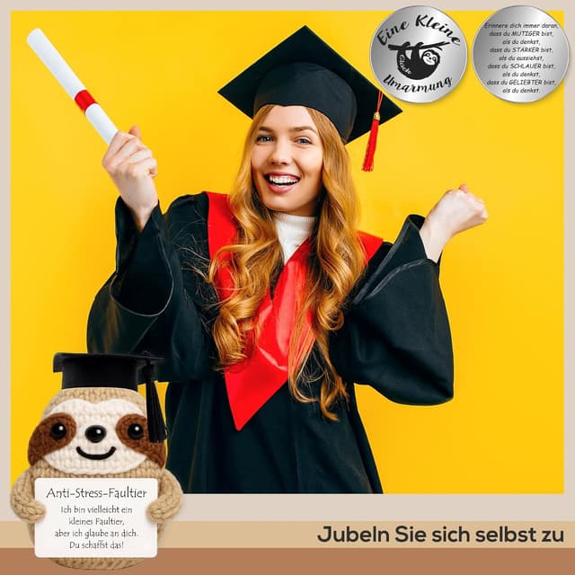 Thumbnail 5 de Tixlux Pocket Hug Anti Stress Faultier 5x7 cm