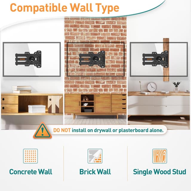 Thumbnail 5 de ELIVED universal TV mount for 14–30in TVs