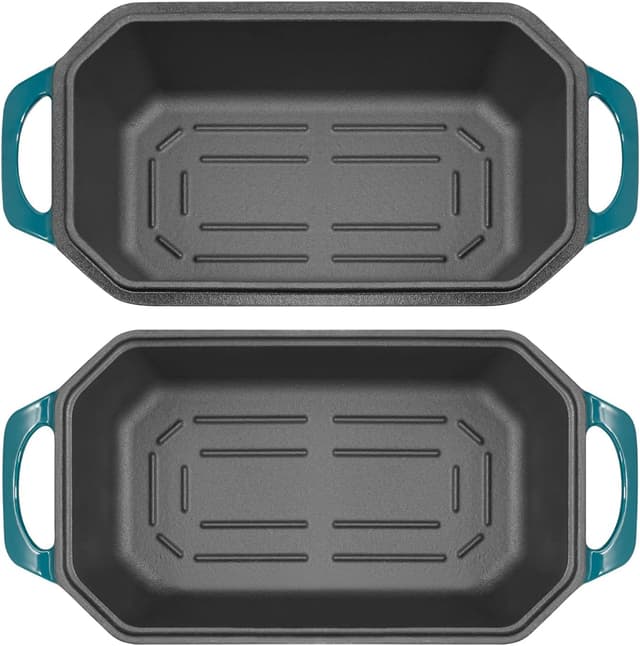 Thumbnail 2 de Flavehc Cast Iron Bread Pan 8.5x4.5 Inch