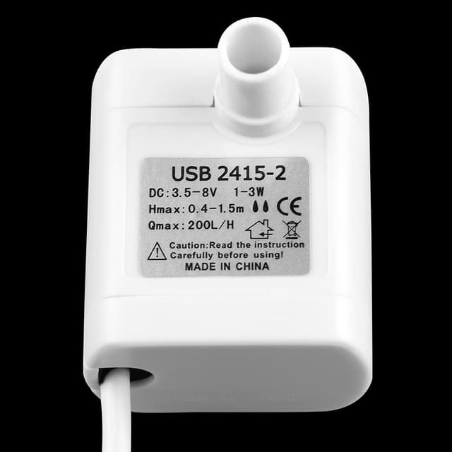 Thumbnail 4 de Flintronic USB Mini Aquarium Pumpe 200L/H