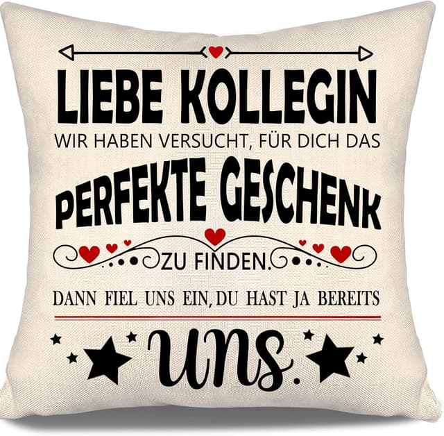 Thumbnail 6 de Aosumin Lieber Kollege Kissenbezug 45×45 cm