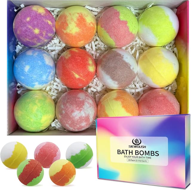 Imagen de Bath Bombs Gift Set 12 pcs for Home Spa en OfertitasTOP
