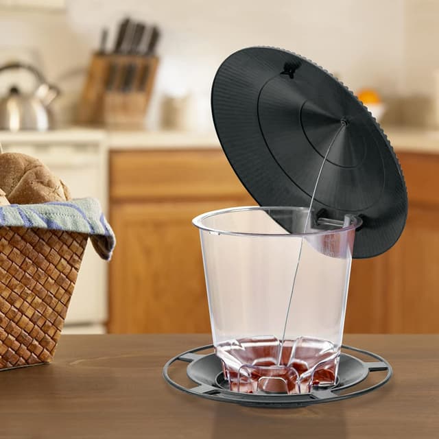 Detalle de SANOTO Vogelfutterhaus wetterfest zum Aufhängen 🐦