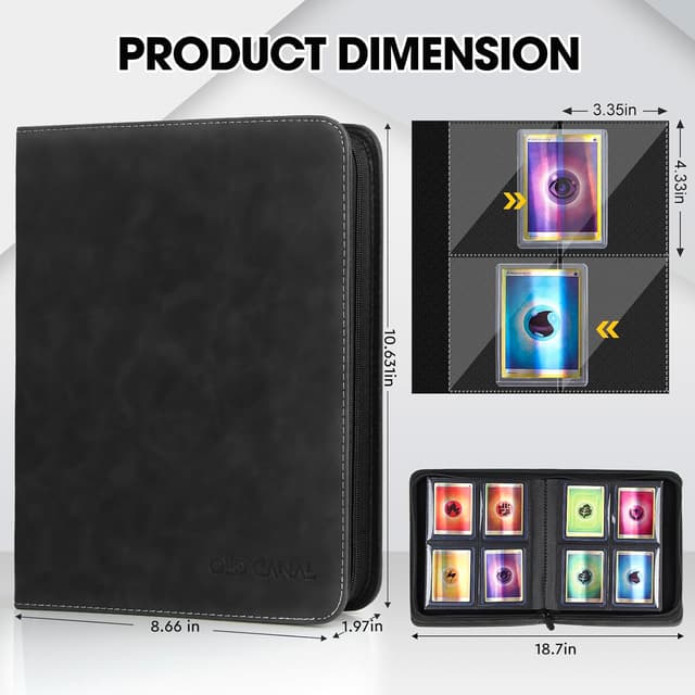 Thumbnail 1 de Old Canal Top Loader Binder 112 cards