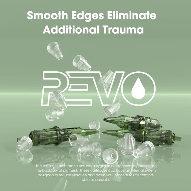 Thumbnail 3 de INKin REVO Cartuchos de Aguja Tatuaje #12 - 20 piezas