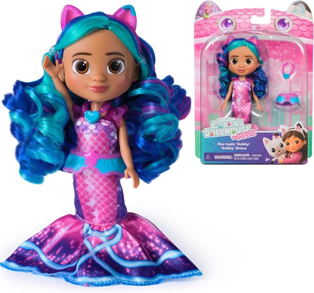 Detalle de DreamWorks Gabby’s Dollhouse Mer-tastic 15.2 cm