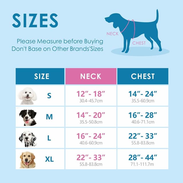 Detalle de PHOEPET No Pull Escape Proof Adjustable Dog Harness with Reflective Straps and Easy Control Handle (Baby Pink/Grey, M)