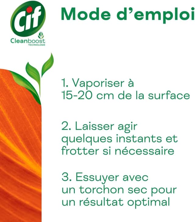 Thumbnail 5 de CIF Spray nettoyant 5 en 1 750 ml