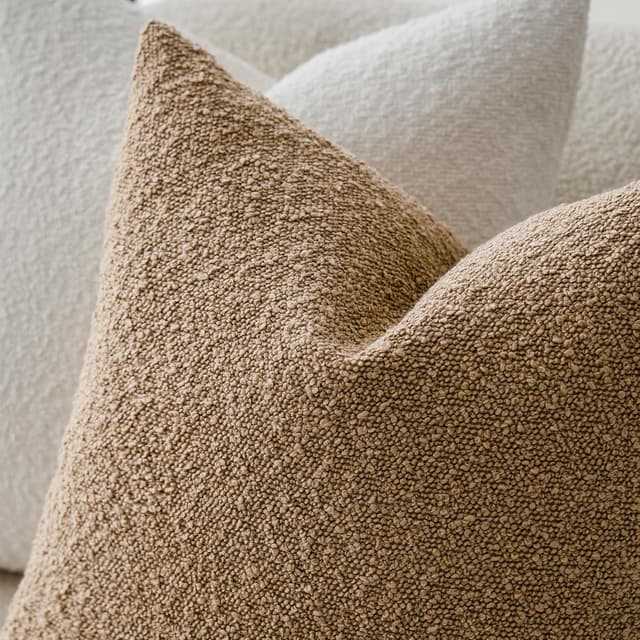 Thumbnail 3 de Foindtower 12 x 20 Camel Boucle Lumbar Pillow Cover 🛋