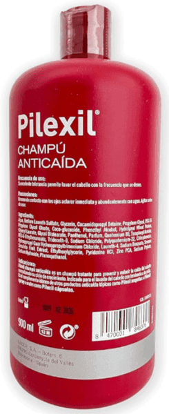 Detalle 2 de Pilexil Champú Anticaída 2x900 ml 💇