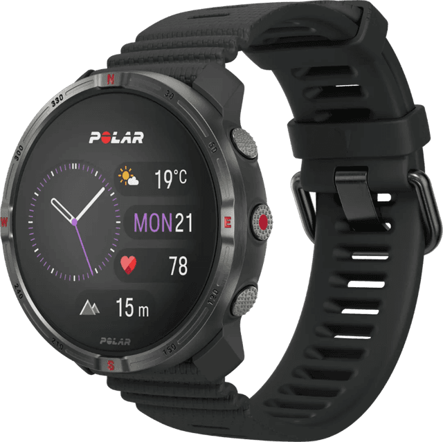 Imagen de Polar Grit X 2 Schwarz 45 mm en OfertitasTOP