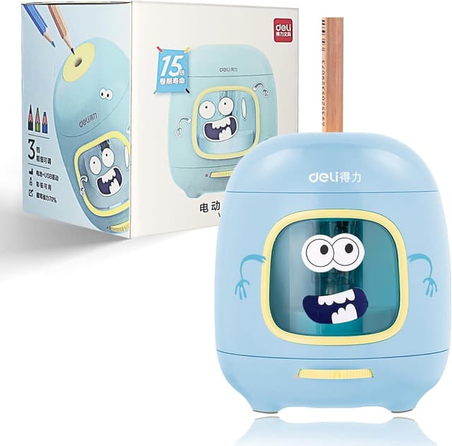 Detalle de Electric Pencil sharpener 5000‑use blades