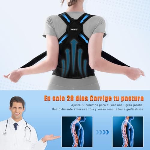 Thumbnail 2 de Corrector de Postura Espalda XXL 🧍♂️ Transpirable y Ajustable