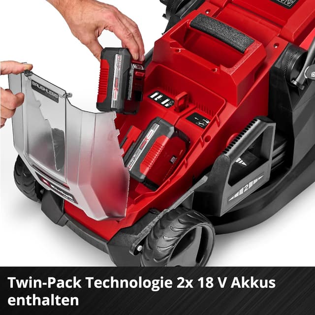 Thumbnail 6 de Einhell Akku-Rasenmäher GE-cm 36/36 Li Kit Power X-Change (36 V, 36 cm Schnittbreite) mit 2x 4,0 Ah Akku