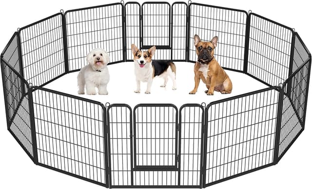 Thumbnail 2 de Yaheetech parc pour chien 80x80 cm