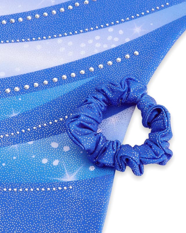 Detalle de JiAmy Gymnastics leotard set 85% polyester
