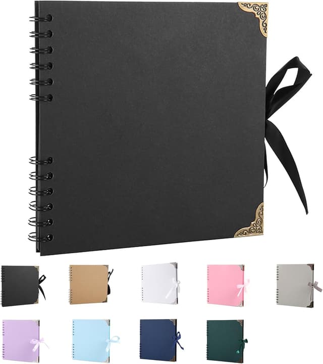 Detalle de SHUBEIEUMI Álbum Scrapbook 20,5x20,5 cm