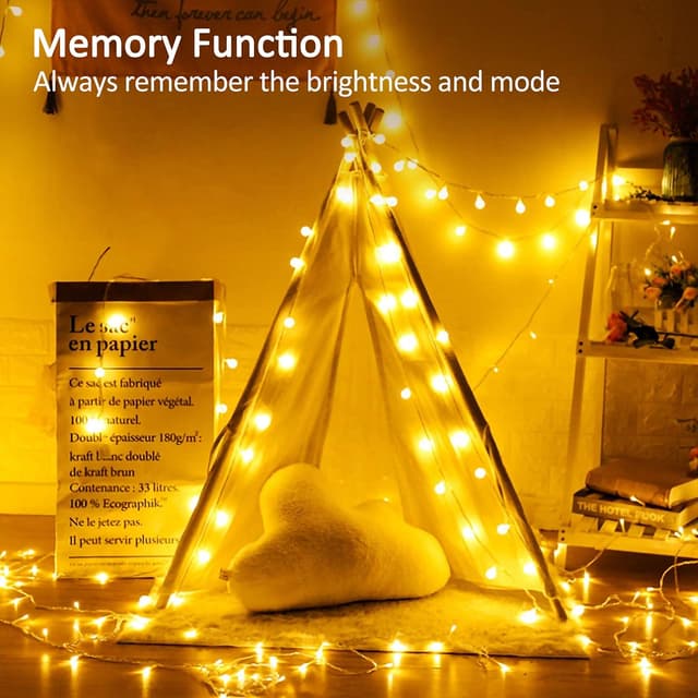 Thumbnail 2 de LED Lichterkette 15 m warmweiß