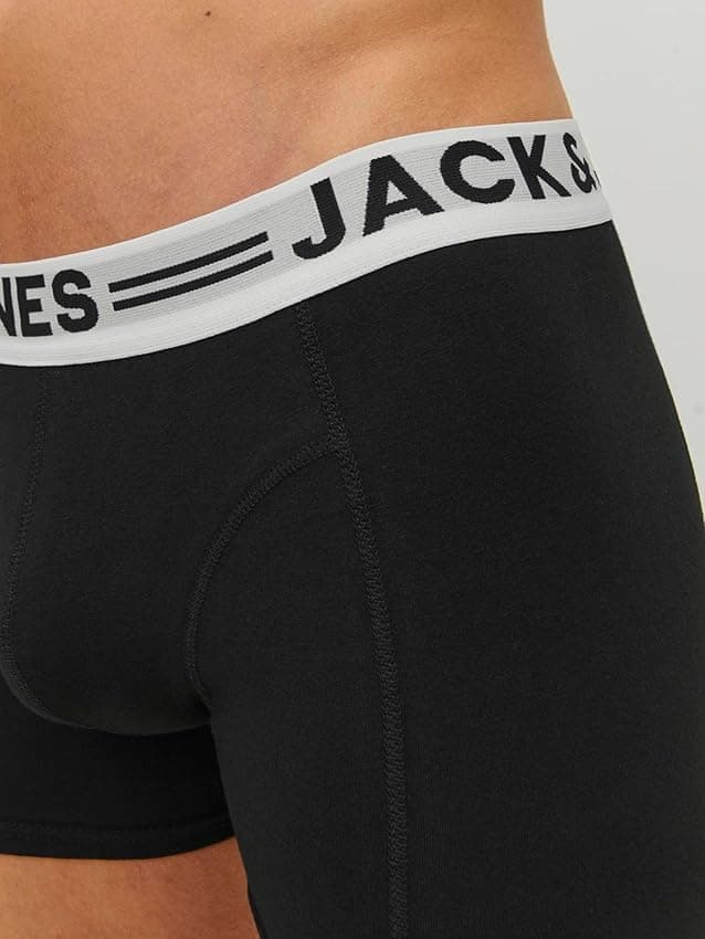 Thumbnail 5 de JACK & JONES SENSE TRUNKS 3‑pack bóxer Negro L 🚹