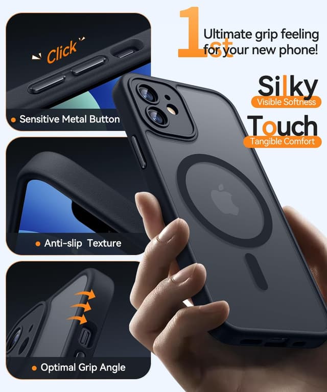 Thumbnail 4 de CANSHN Magnetic iPhone 12 Case 6.1in