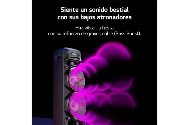 Detalle 2 de LG XBOOM RNC9 Altavoz de gran potencia con mesa DJ